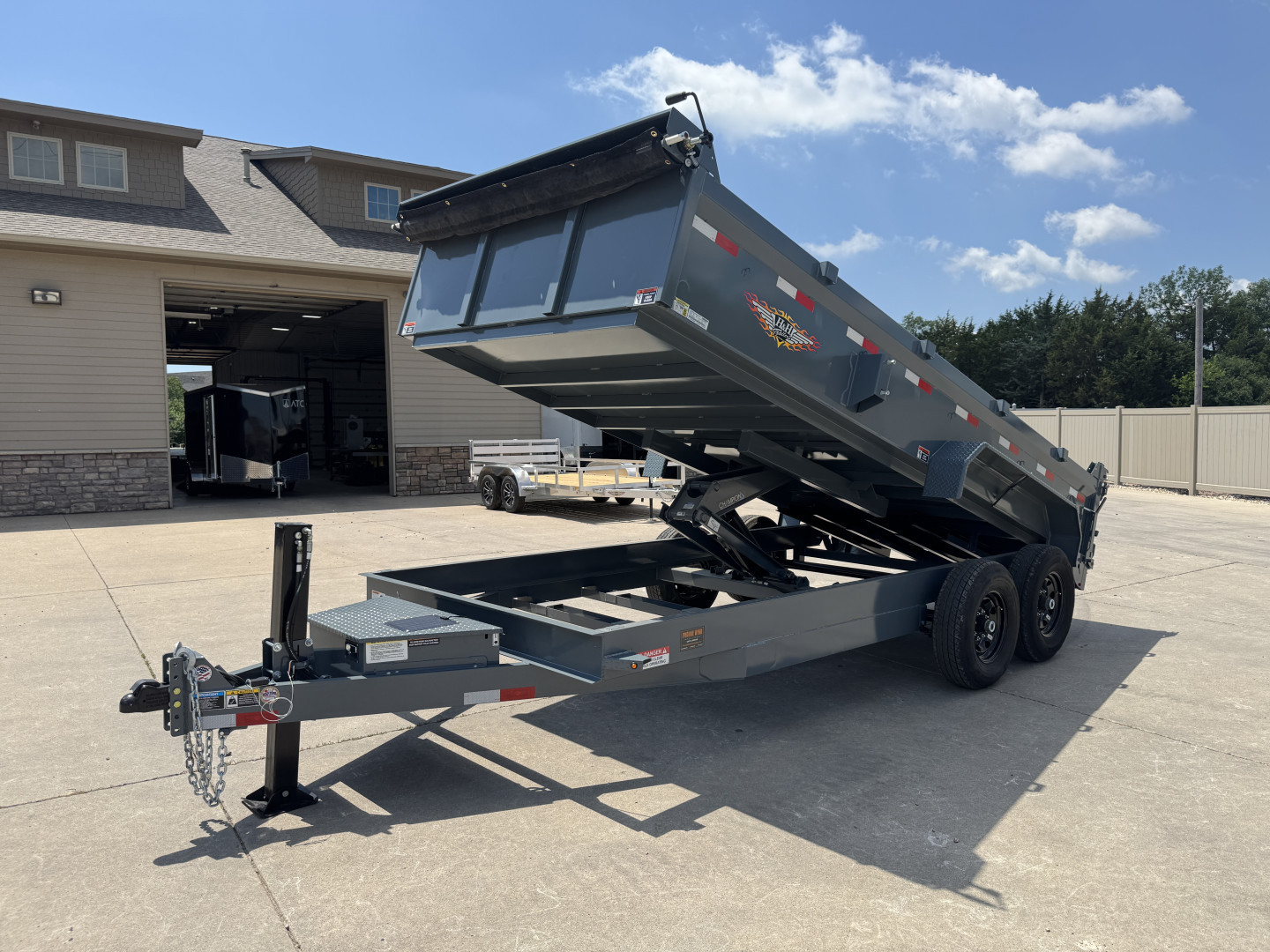New 2025 H&H Trailers DBW-16 14K Dump Trailer