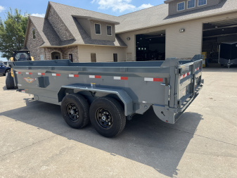 New 2025 H&H Trailers DBW-16 14K Dump Trailer