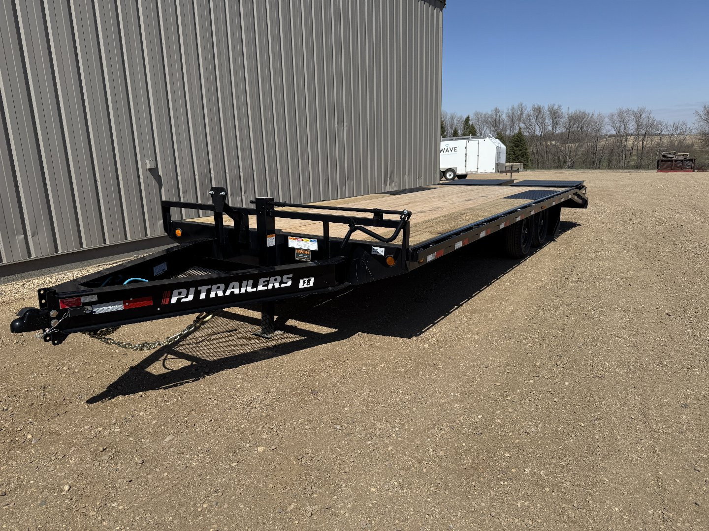New 2025 PJ Trailers 24 Low Profile F8 Deckover Trailer
