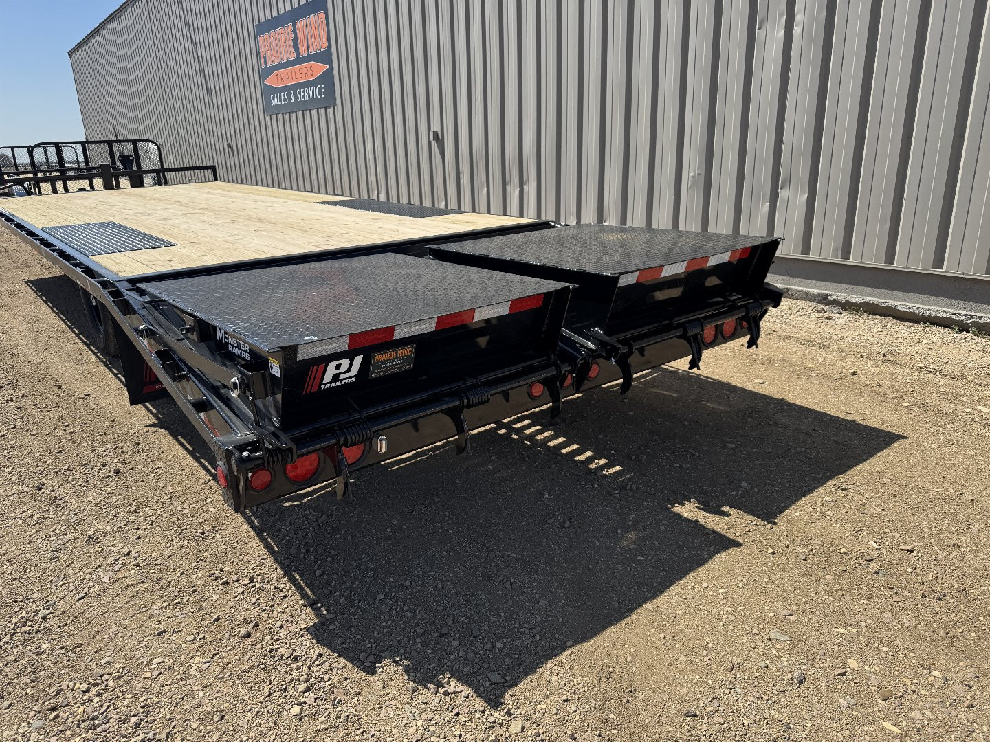 New 2025 PJ Trailers 24 Low Profile F8 Deckover Trailer