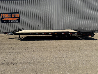 New 2025 PJ Trailers 24 Low Profile F8 Deckover Trailer