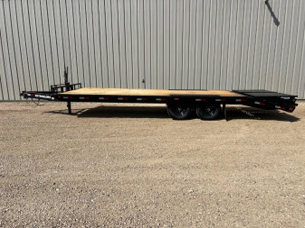 New 2025 PJ Trailers 24 Low Profile F8 Deckover Trailer