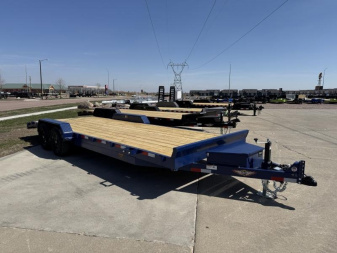 New 2025 H and H Trailer HCH8222-BP-100  Equipment Trailer