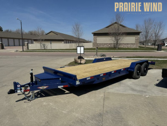 New 2025 H and H Trailer HCH8222-BP-100  Equipment Trailer