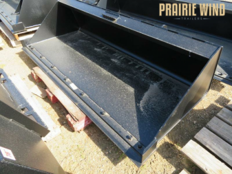 New 2025 Jenkins Iron & Steel 84  Skid Steer Dirt Bucket Attachment