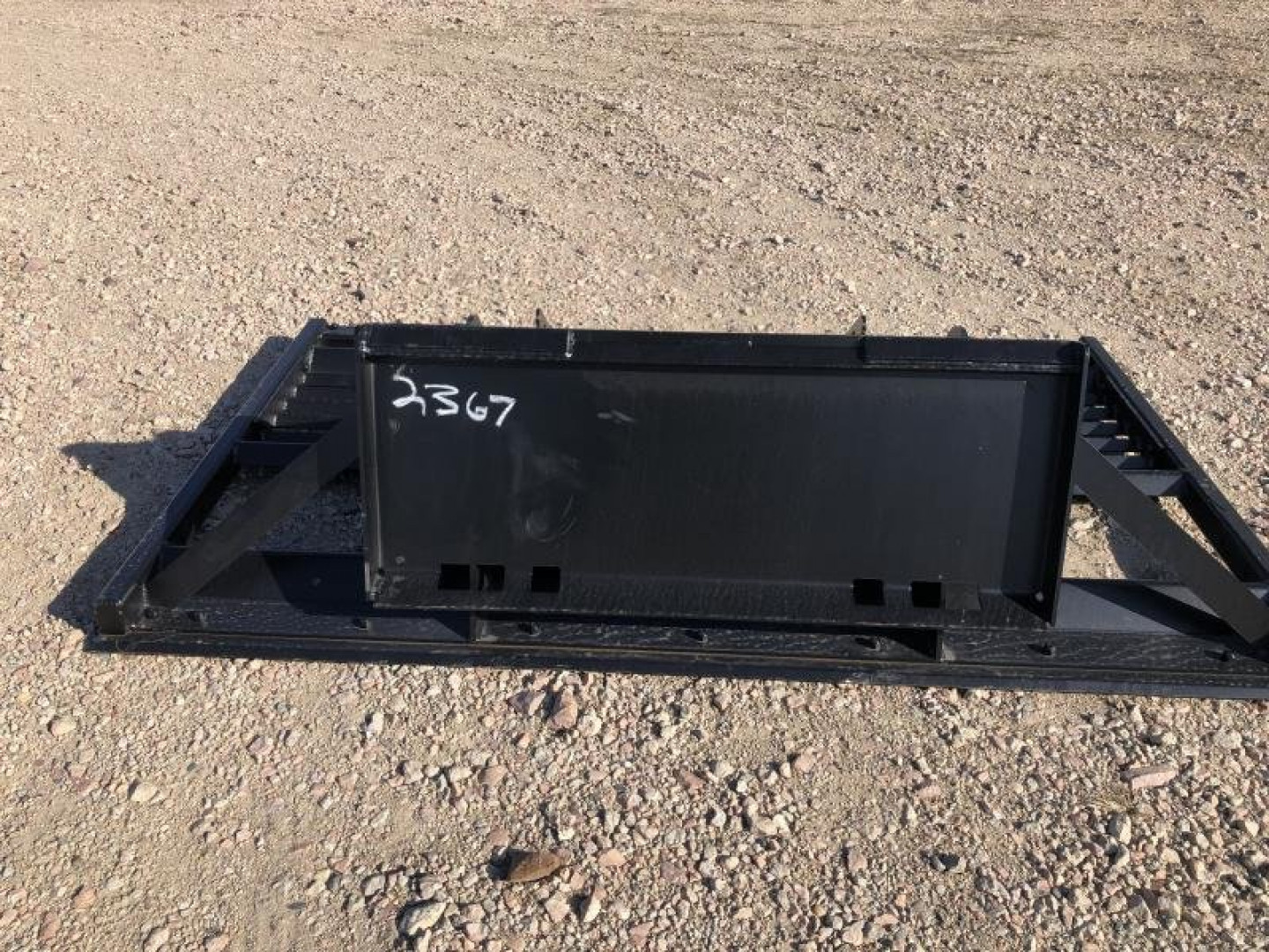 New 2025 Jenkins Iron & Steel 84" Skid Steer Land Planer Attachment