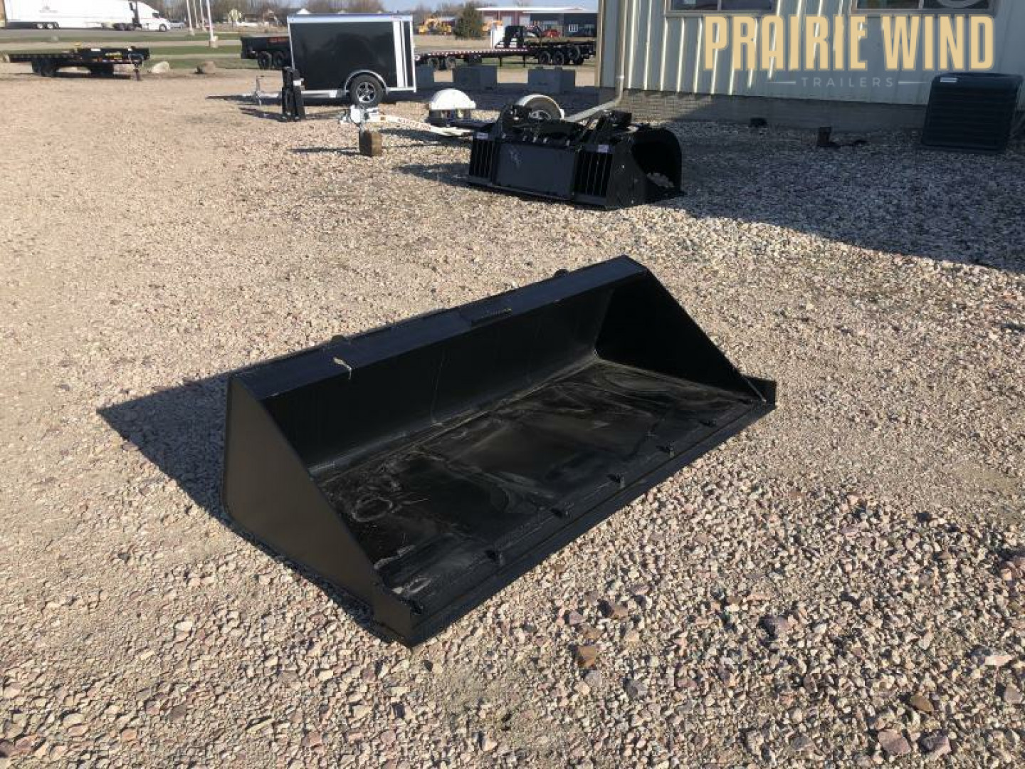 New 2025 Jenkins Iron & Steel 78" Skid Steer Dirt Bucket Attachment