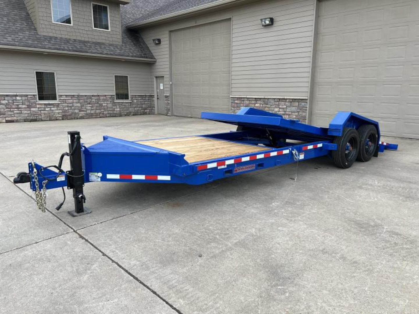 New 2025 Midsota NTB22-BP-176 (16 + 6)  Tilt Trailer