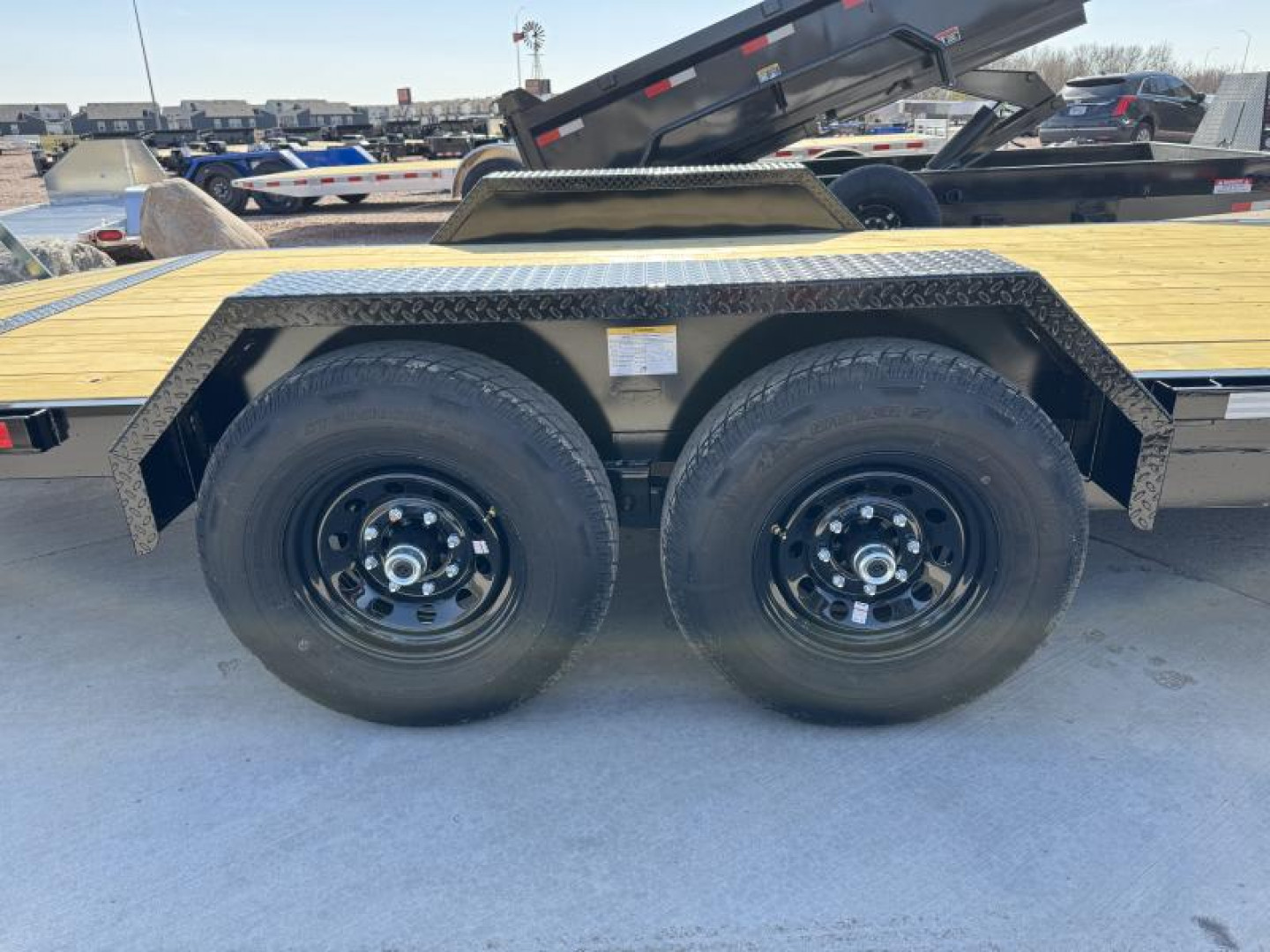 New 2025 Midsota NET8222-BP-154  Equipment Trailer