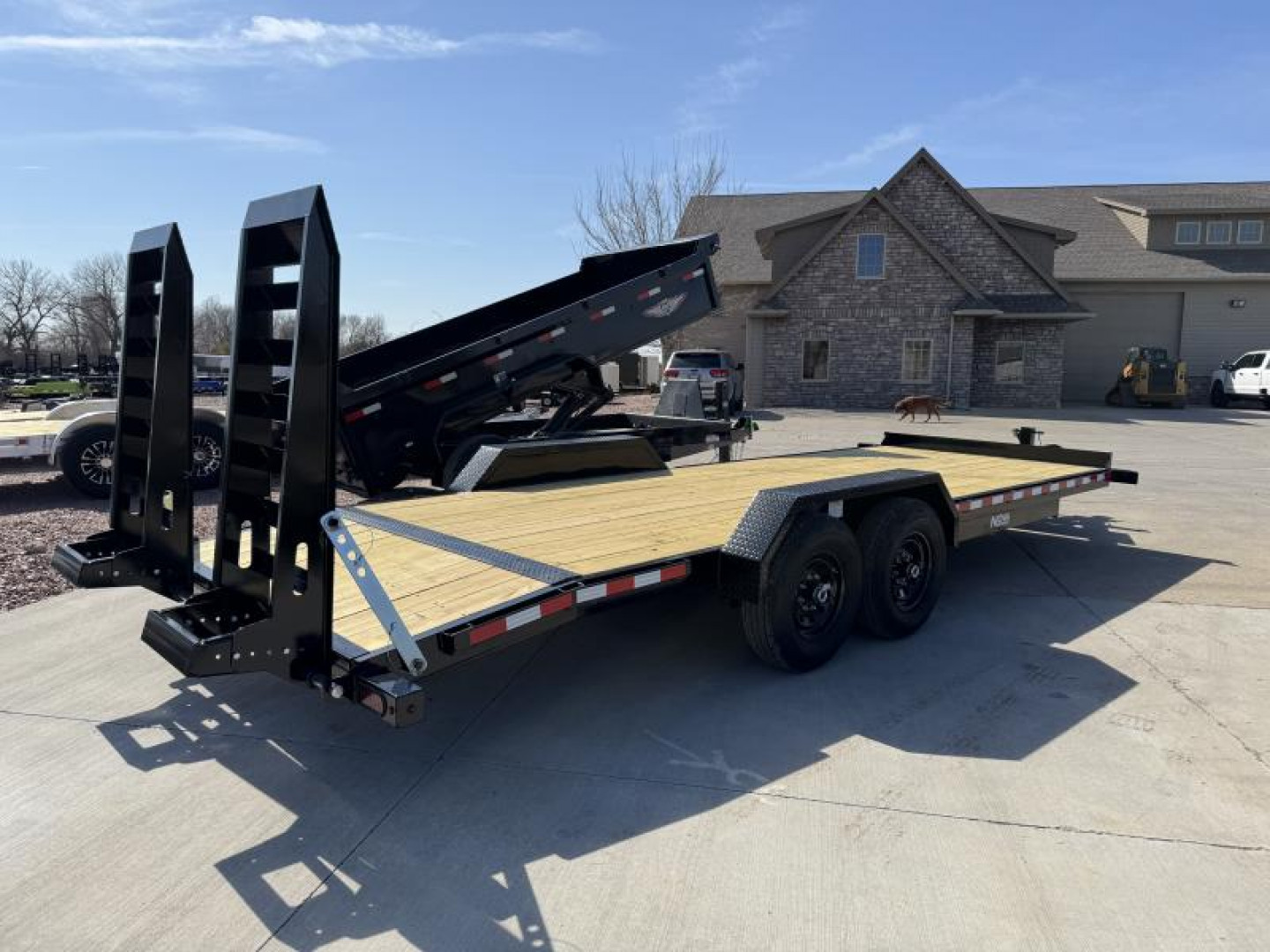 New 2025 Midsota NET8222-BP-154  Equipment Trailer