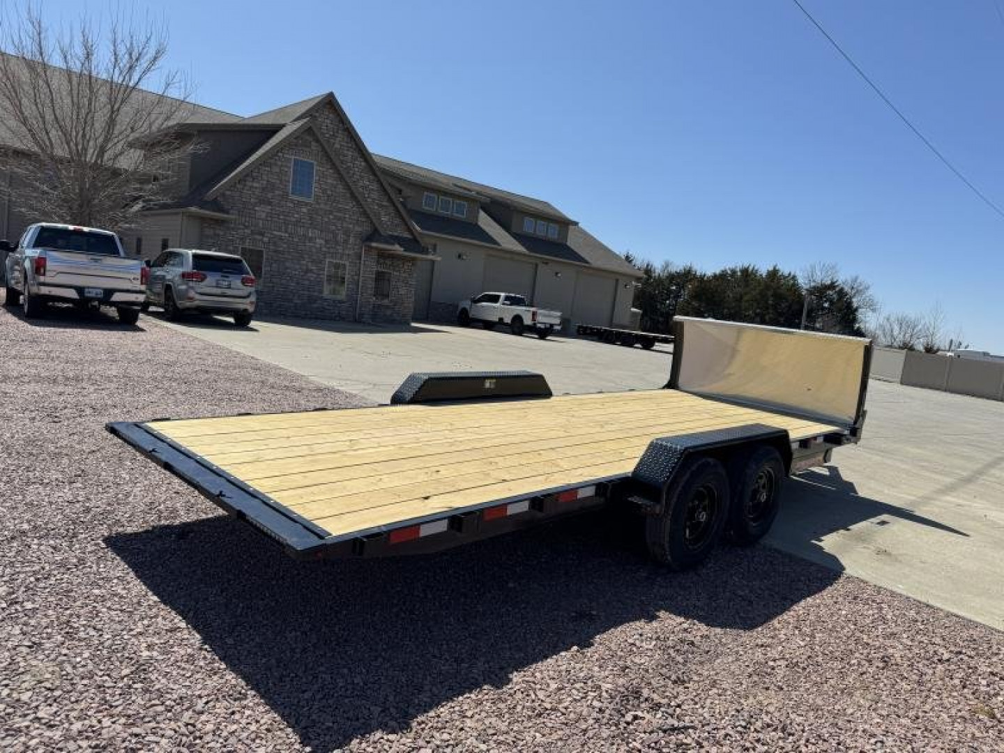 New 2025 H and H Trailer HEX8220-BP-100 Tilt Trailer