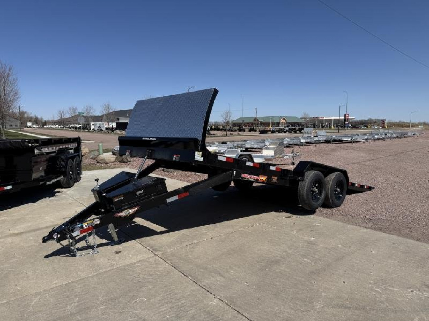 New 2025 H and H Trailer HEX8220-BP-100 Tilt Trailer