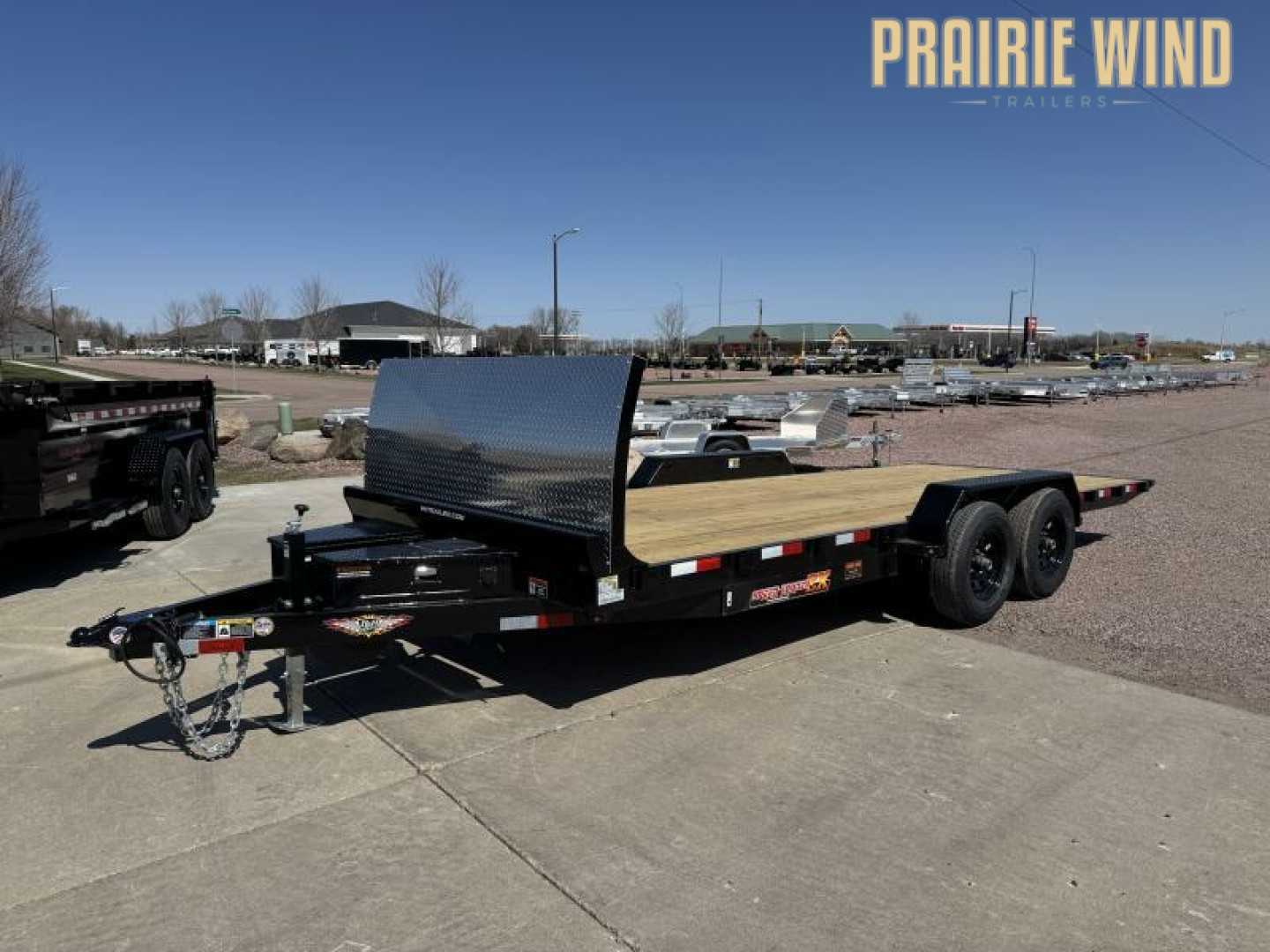 New 2025 H and H Trailer HEX8220-BP-100 Tilt Trailer