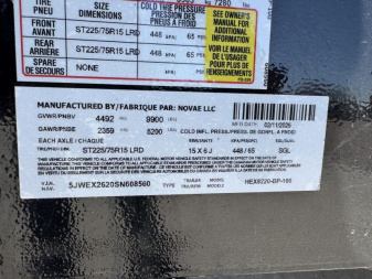 New 2025 H and H Trailer HEX8220-BP-100 Tilt Trailer