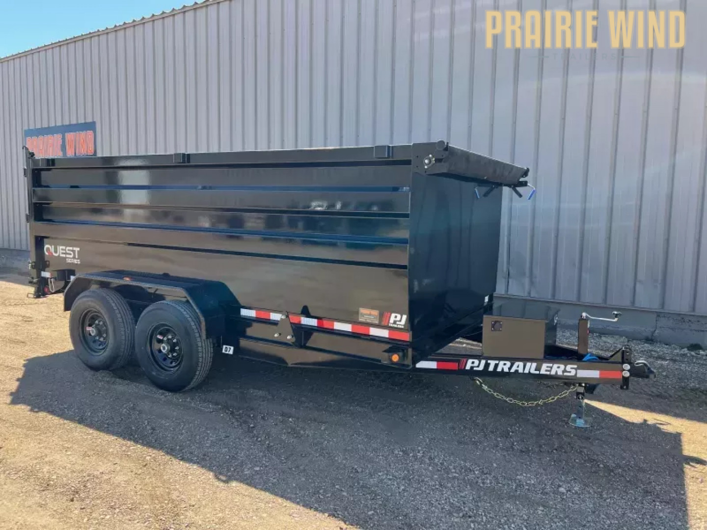 New 2025 PJ Trailers 14 D7 High Side Dump Trailer