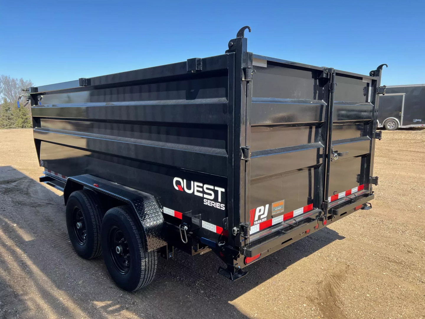 New 2025 PJ Trailers 14 D7 High Side Dump Trailer