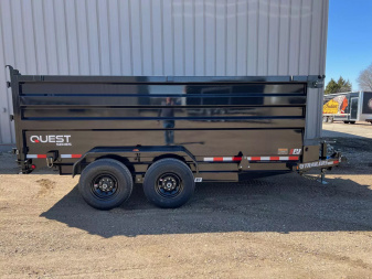 New 2025 PJ Trailers 14 D7 High Side Dump Trailer