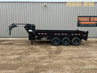 New 2025 PJ Trailers 16 GN Triple Axle DL Dump Trailer