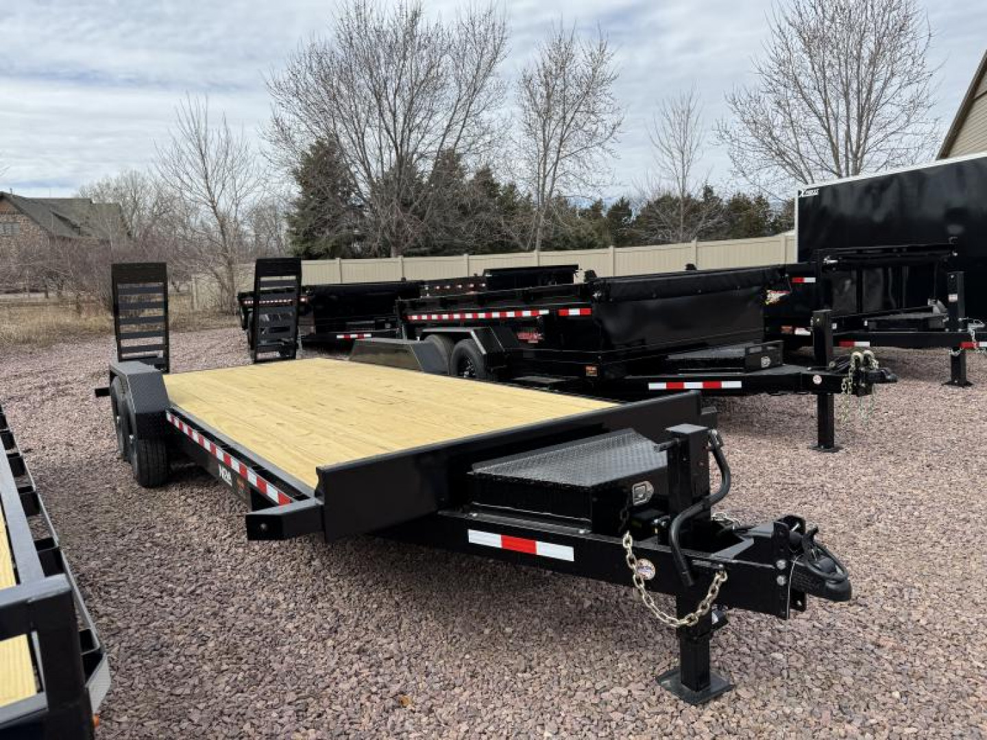 New 2025 Midsota NET8222-BP-154  Equipment Trailer