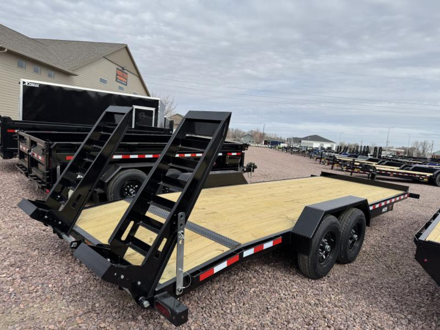 New 2025 Midsota NET8222-BP-154  Equipment Trailer