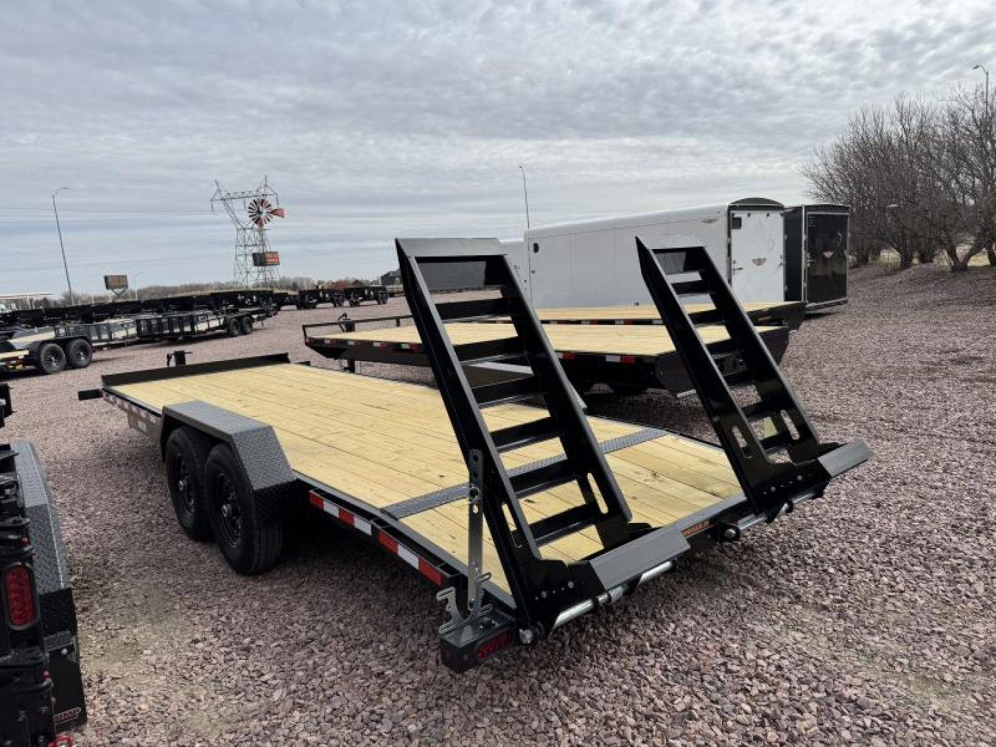 New 2025 Midsota NET8222-BP-154  Equipment Trailer