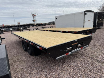 New 2025 H and H Trailer H10220HDL-140 (102" x 20' 14k)  Deckover Trailer