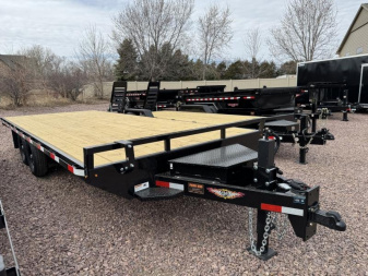 New 2025 H and H Trailer H10220HDL-140 (102" x 20' 14k)  Deckover Trailer