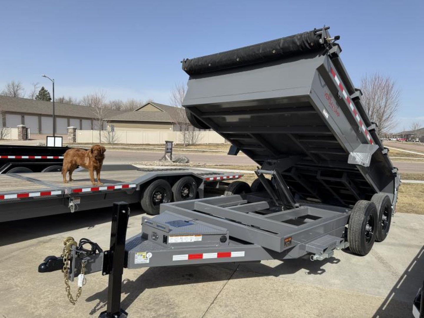 New 2025 Midsota NHV14-BP-154  Dump Trailer