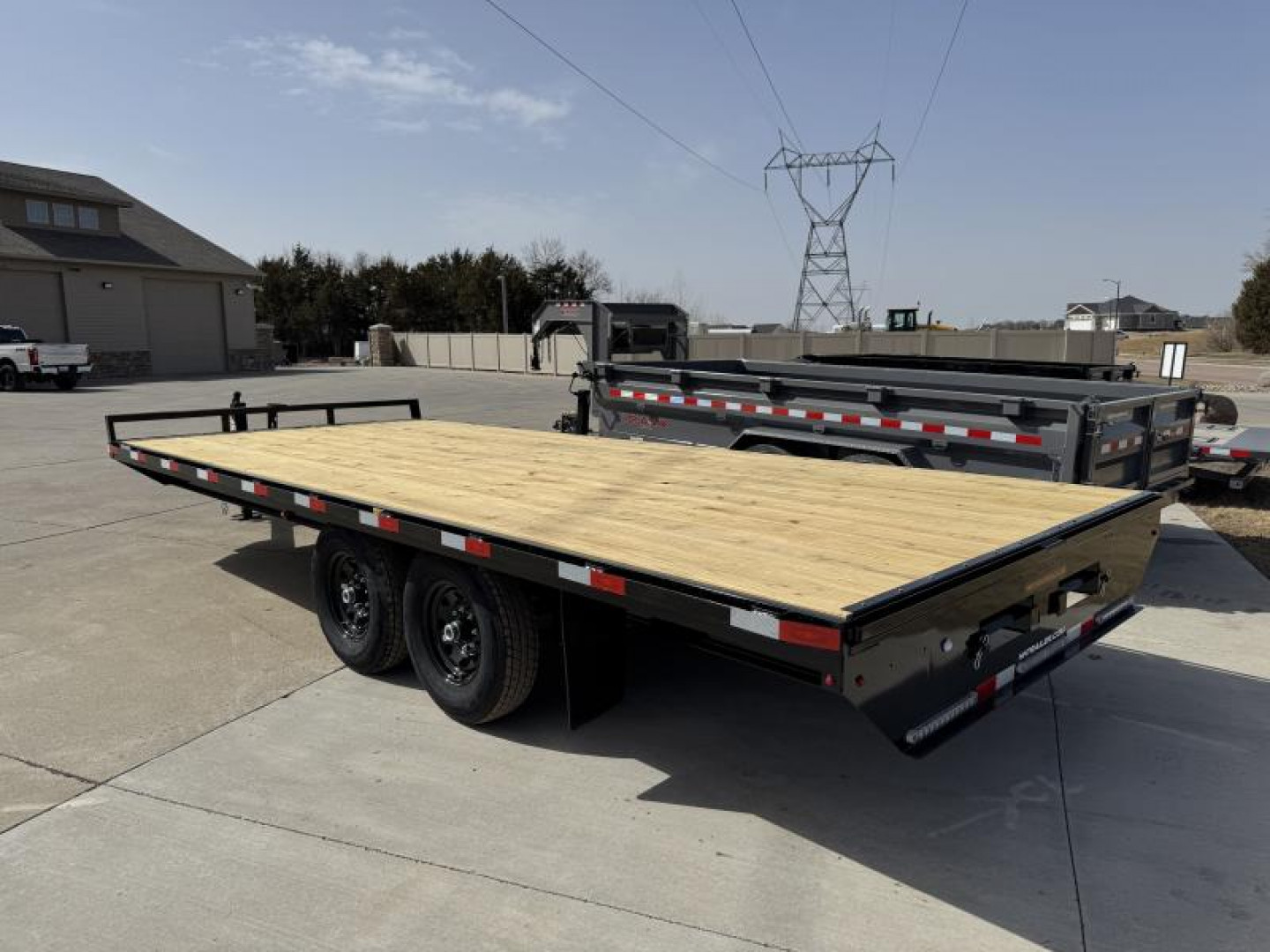 New 2025 H and H Trailer H10220HDL-140 (102" x 20' 14k)  Deckover Trailer