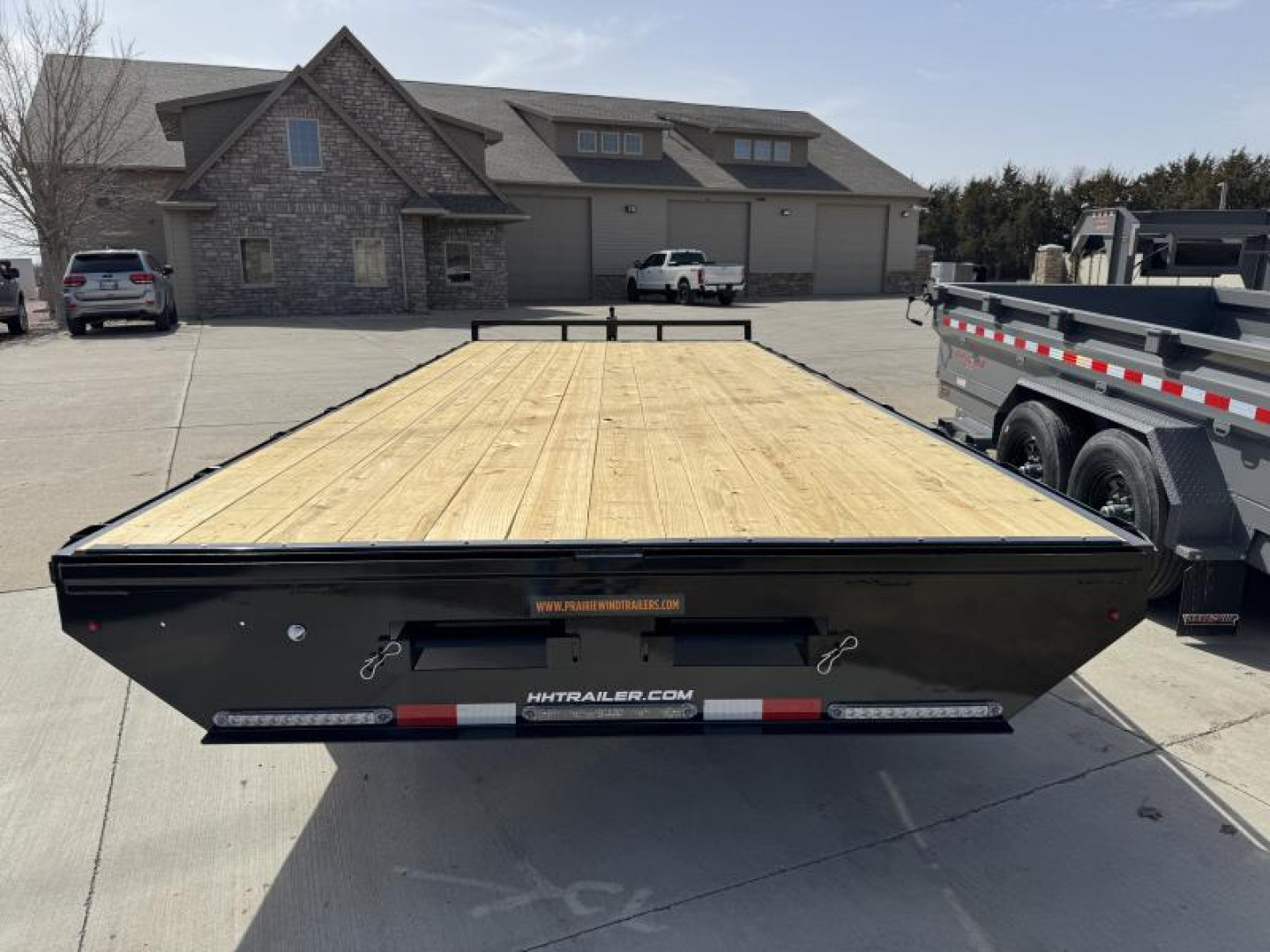 New 2025 H and H Trailer H10220HDL-140 (102" x 20' 14k)  Deckover Trailer