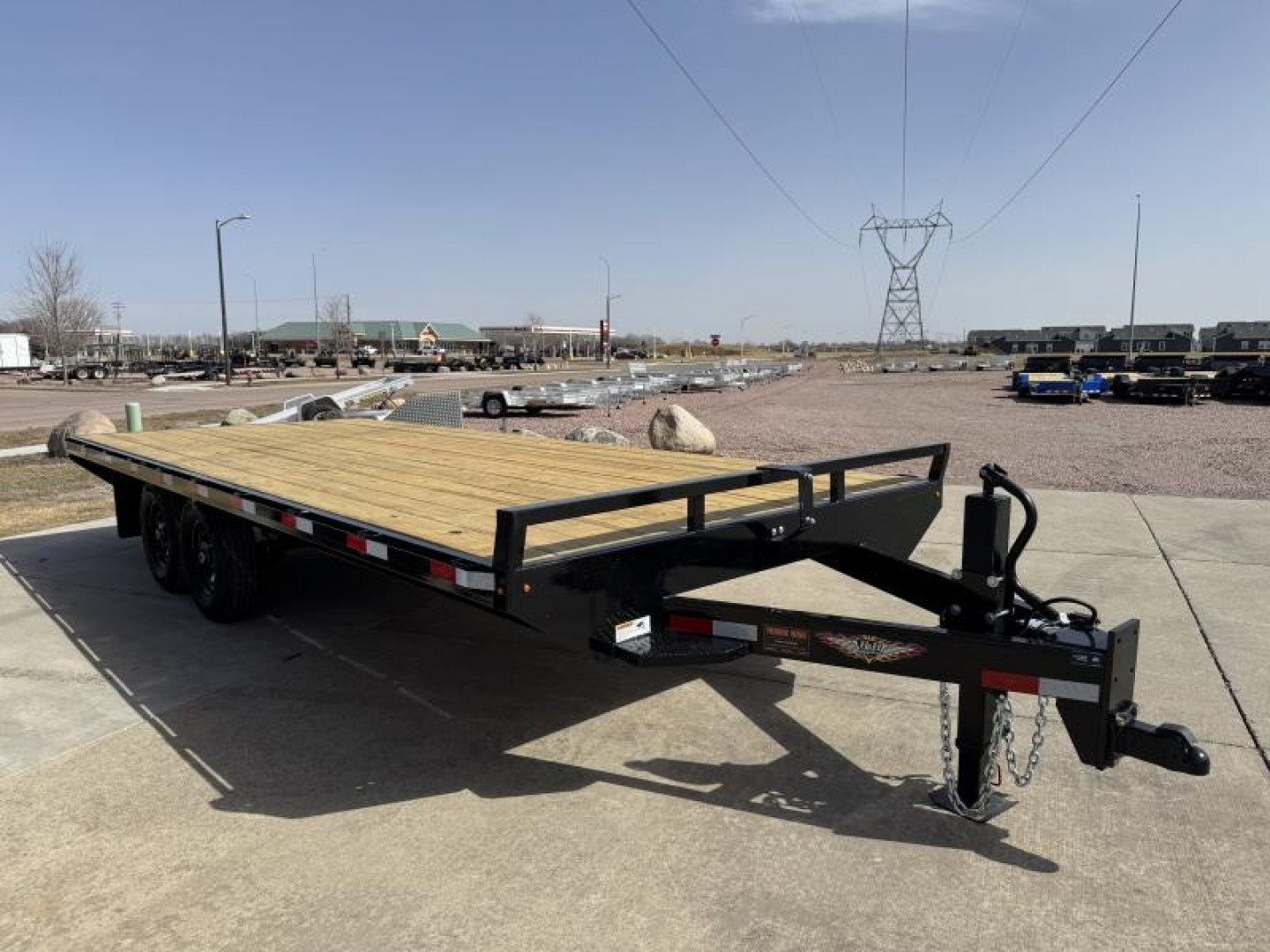 New 2025 H and H Trailer H10220HDL-140 (102" x 20' 14k)  Deckover Trailer