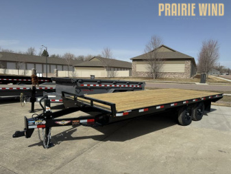 New 2025 H and H Trailer H10220HDL-140 (102  x 20' 14k)  Deckover Trailer