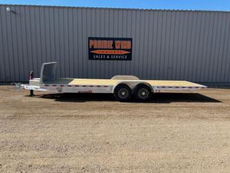 New H and H Trailer 24' H8224EXA-140 Aluminum Car / Racing Tiltbed Trailer