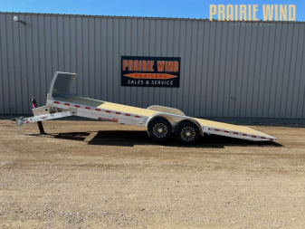 New H and H Trailer 24' H8224EXA-140 Aluminum Car / Racing Tiltbed Trailer
