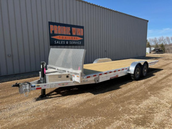 New H and H Trailer 24' H8224EXA-140 Aluminum Car / Racing Tiltbed Trailer