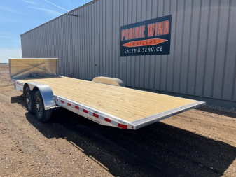 New H and H Trailer 24' H8224EXA-140 Aluminum Car / Racing Tiltbed Trailer