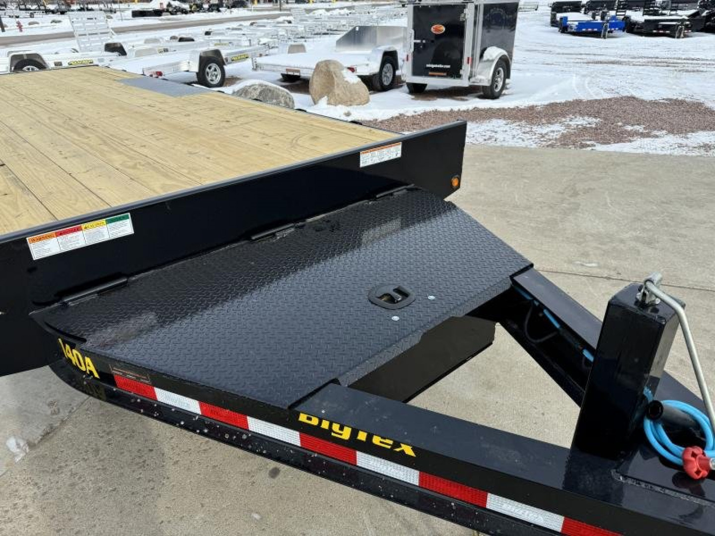 New 2025 Big Tex Trailers 14OA Deckover Trailer