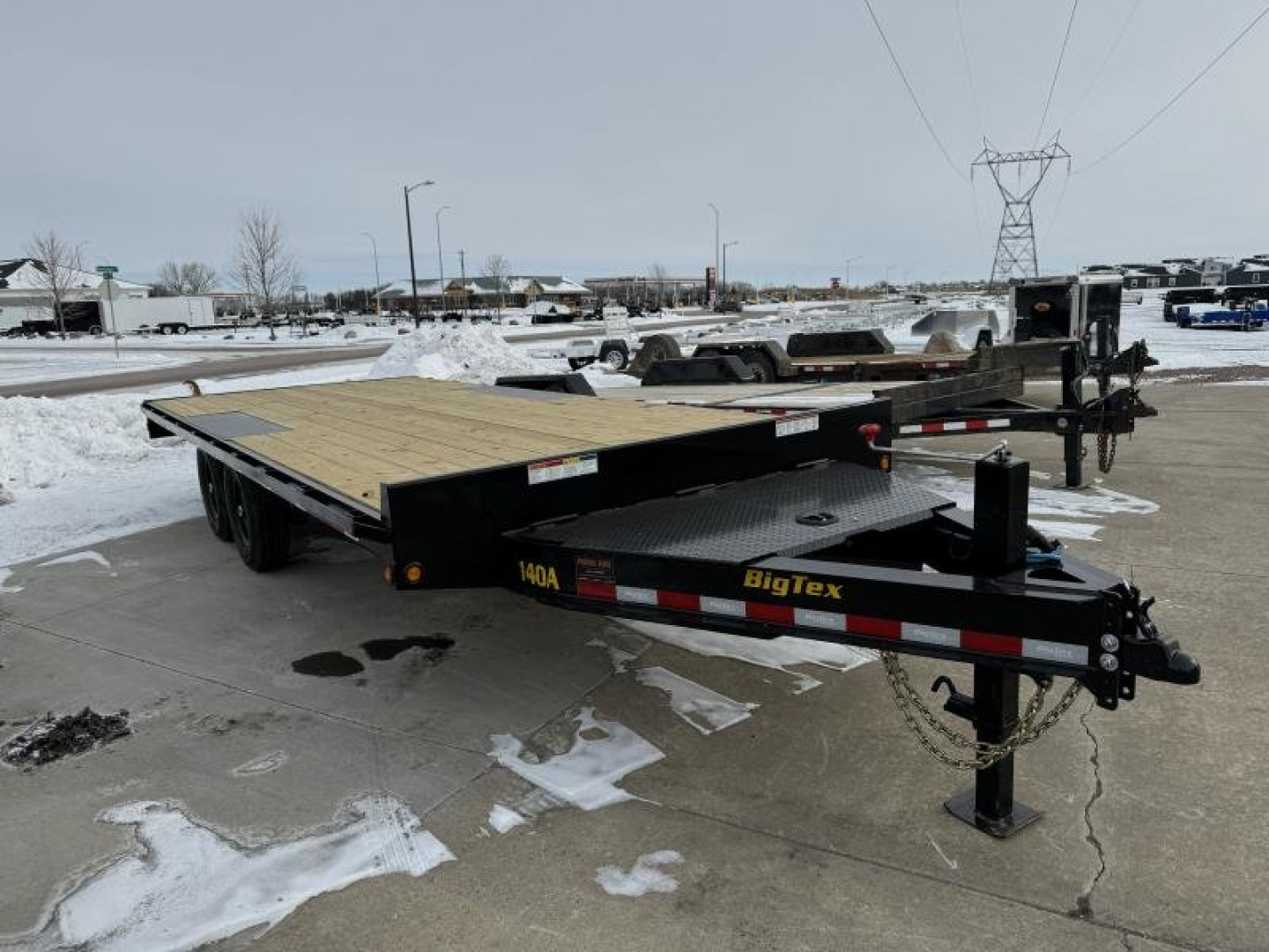 New 2025 Big Tex Trailers 14OA-20 Deckover Trailer