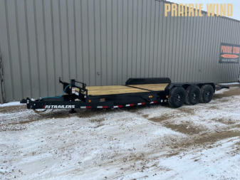 New 2025 PJ Trailers 24 HD Tiltbed Equipment Trailer