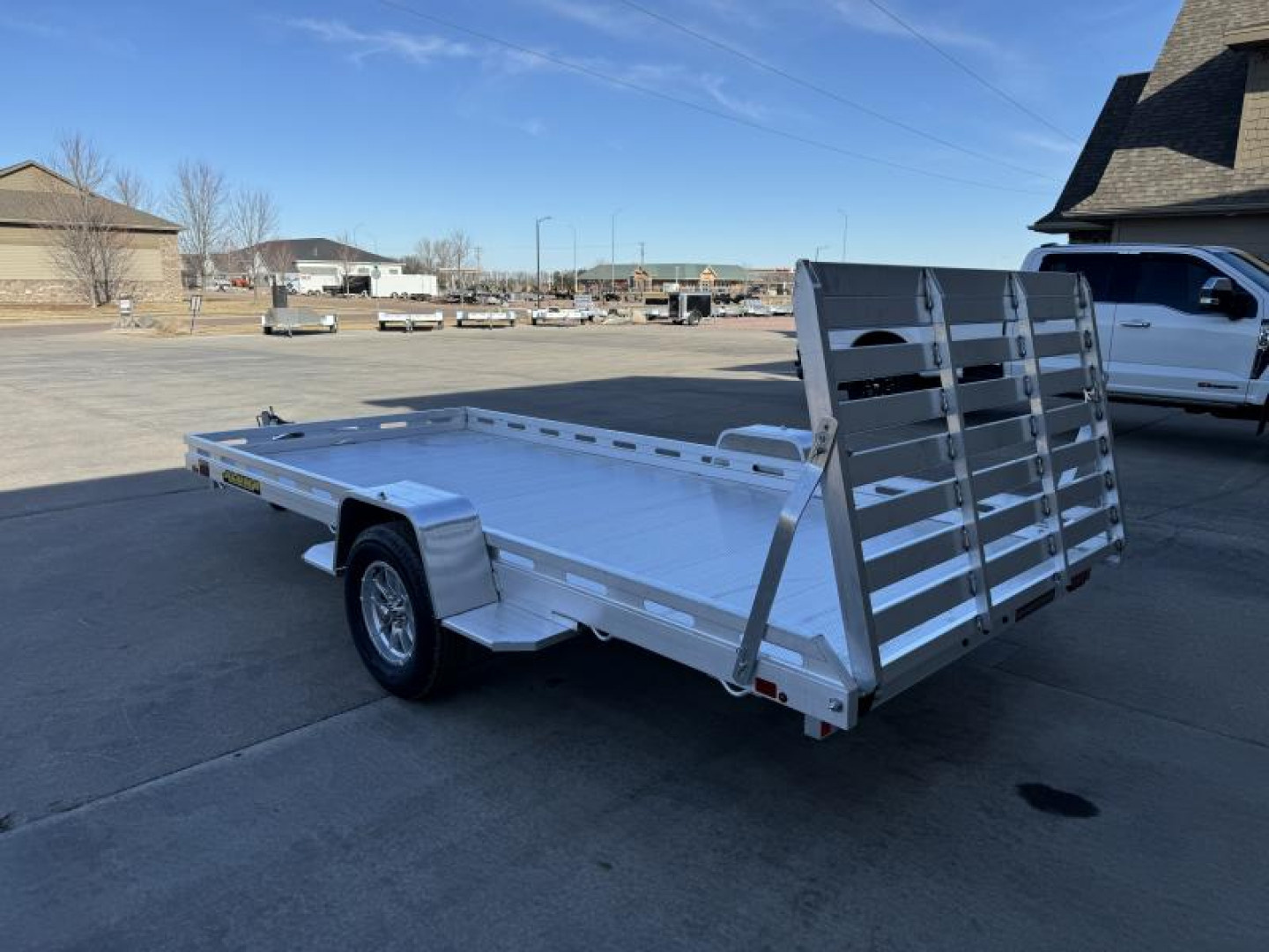 New 2026 Aluma 7815 TG Utility Trailer