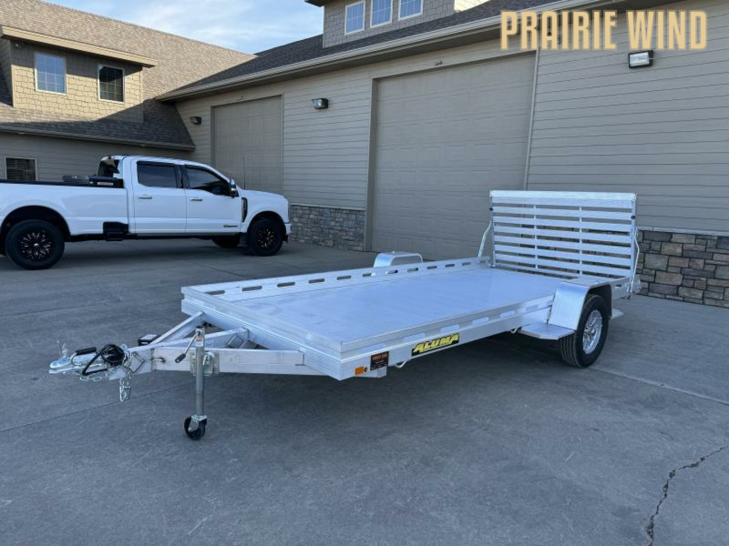 New 2026 Aluma 7815 TG Utility Trailer
