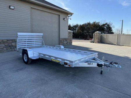 New 2026 Aluma 7815 TG Utility Trailer