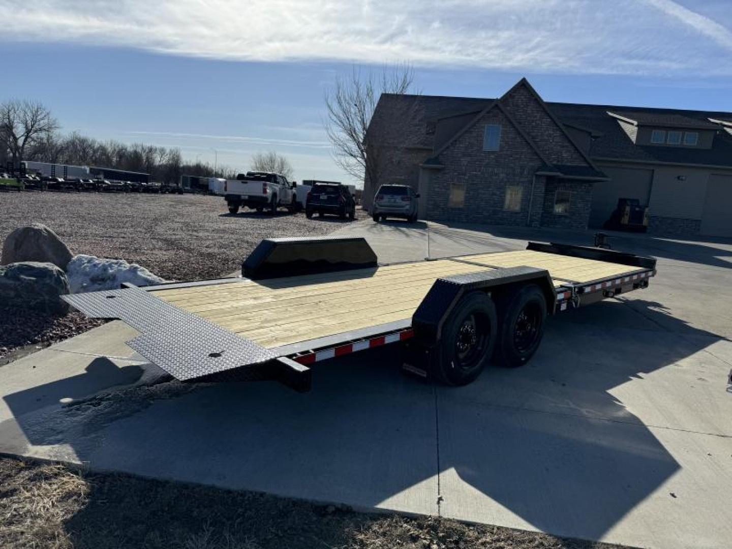 New 2025 Midsota NTB24-BP-176 (16 + 8)  Tilt Trailer