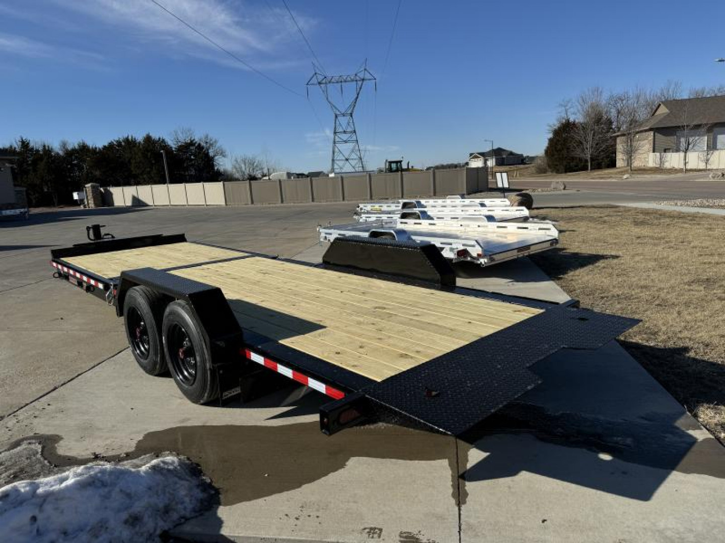 New 2025 Midsota NTB24-BP-176 (16 + 8)  Tilt Trailer