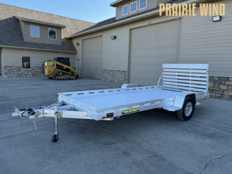 New 2026 Aluma 7815S-EL-TG-TR Utility Trailer