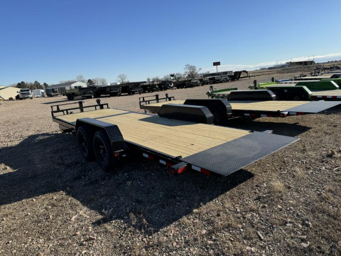 New 2025 PJ Trailers 83" x 22' T6  Tilt Trailer