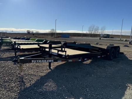 New 2025 PJ Trailers 83" x 22' T6  Tilt Trailer