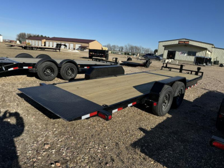 New 2025 PJ Trailers 83" x 22' T6  Tilt Trailer