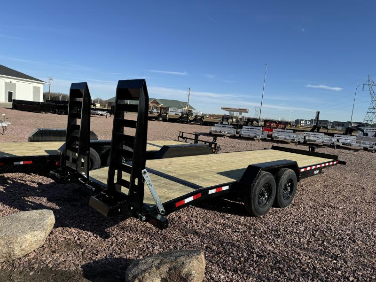 New 2025 Midsota NET8222-BP-154  Equipment Trailer