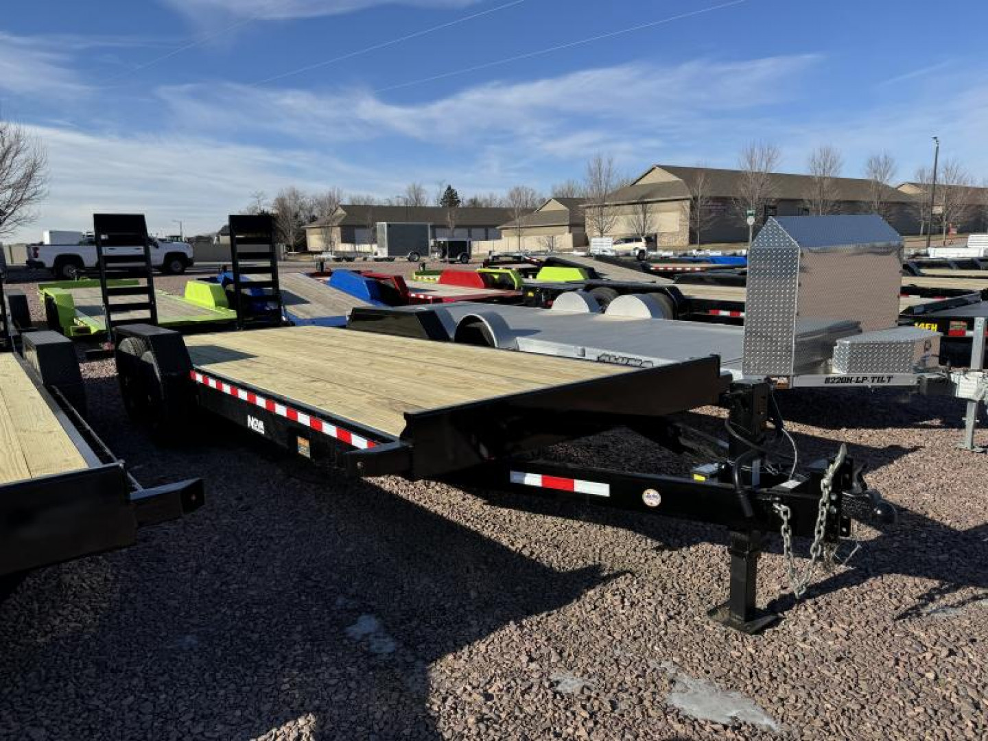 New 2025 Midsota NET8222-BP-154  Equipment Trailer